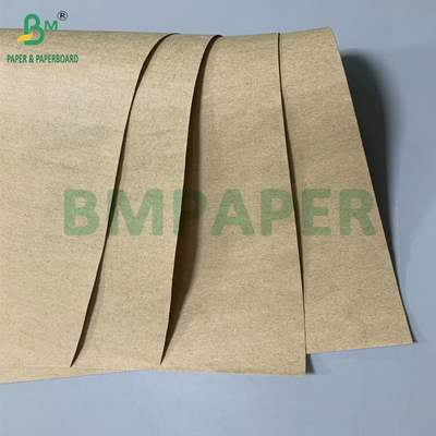 लेबल मानचित्रों के लिए बायोडिग्रेडेबल ब्राउन 70gsm 80gsm वेट स्ट्रेंथ पेपर