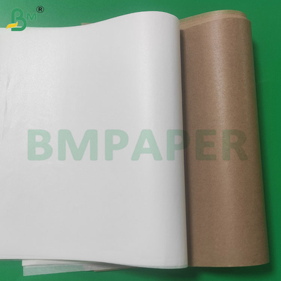 हैमबर्गर पैकेजिंग के लिए 40Gsm खाद्य सुरक्षित सिलिकॉन लेपित कागज रोल