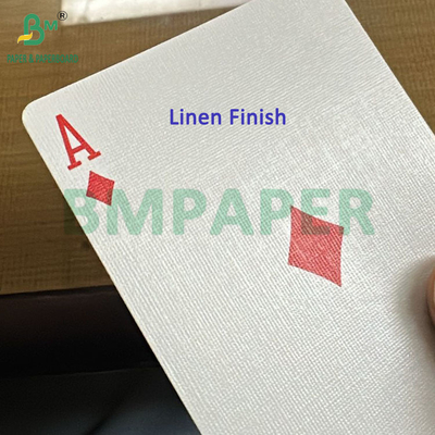 Linen Finish Black Core Playing Card Paper 290GSM for Game Cards Printing