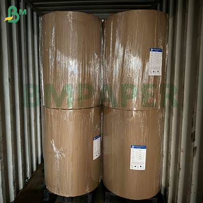 कॉफी हाउस के लिए 50gsm 340mm 380mm खाद्य ग्रेड सफेद भूरे रंग का कॉफी फिल्टर पेपर