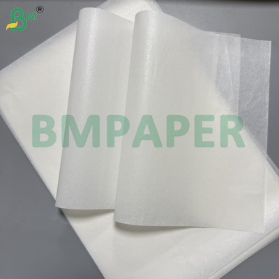 40gsm दो तरफा सिलिकॉन पेपर गर्मी प्रतिरोधी सफेद रंग बेकिंग पार्चमेंट (>220°C)