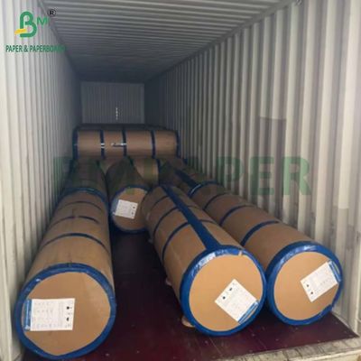 Unbleached Anti Rust Kraft Roll Paper 40gsm for PV Glass Interleaving