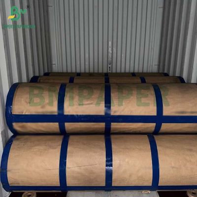 Unbleached Anti Rust Kraft Roll Paper 40gsm for PV Glass Interleaving