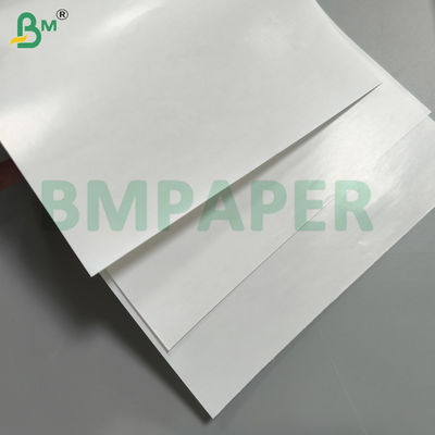 C1S White Paper Coated One Side Label Face Material For Bottle & Glass Labels