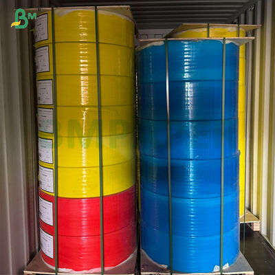 White Blue Yellow 78-85g Carbonless Copy  Paper 214mm 305mm 650mm In Roll
