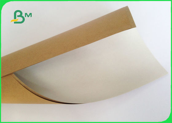 पैकिंग के लिए 170gsm 450gsm एफएससी प्रमाणन पुनर्नवीनीकरण पल्प ब्राउन क्राफ्ट पेपर