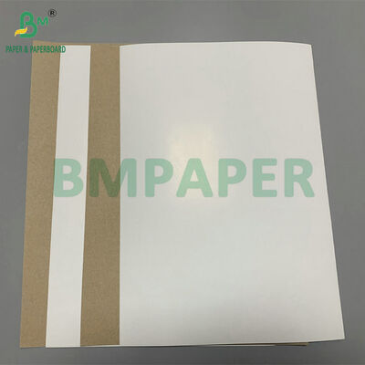 High Strength 325g 365g CKB White Coated Brown Kraft Board For Packaging Box Making