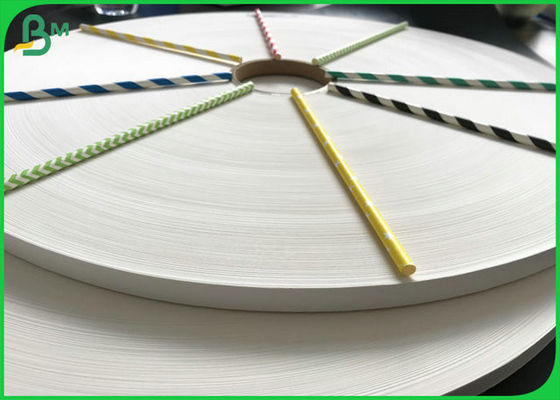 पारिस्थितिकी - स्ट्रॉ स्ट्रॉ के लिए एफएससी एफडीए के साथ मैत्रीपूर्ण 60 ग्राम 120 ग्राम स्ट्रॉ पेपर रोल