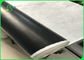 पेपर स्ट्रॉ बनाने के लिए 100% सुरक्षित बायोडिग्रेडेबल 80gsm 135gsm मुद्रित ब्लैक फूड ग्रेड पेपर रोल