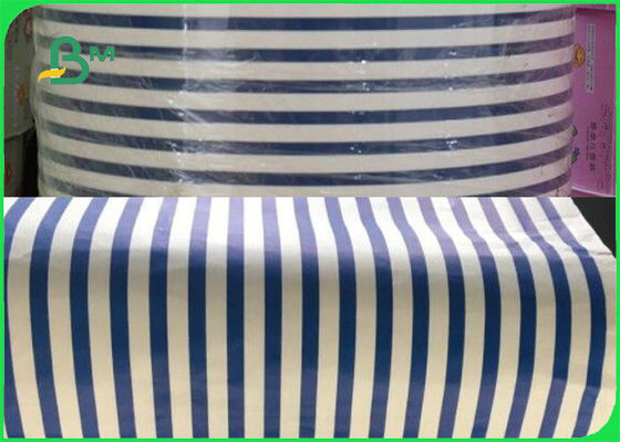 80G 135G एक तरफ़ा पूरा काला रंग प्रिंट करने योग्य स्ट्रॉ पेपर रोल