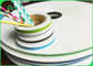 पर्यावरण संरक्षण Recyclable 60gsm 120gsm भोजन के लिए रंगीन स्ट्रा पेपर