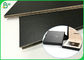 पैकेजिंग बॉक्स के लिए FSC उत्कृष्ट कठोरता ग्रे चिपबोर्ड 70 * 100cm 600gsm 800gsm ब्लैक बोर्ड