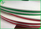 यूरोपीय संघ और एफडीए प्रमाणित खाद्य ग्रेड 60G रंगीन स्ट्रॉ पेपर 13.5 मिमी 14 मिमी के साथ