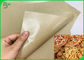 खाद्य ग्रेड प्लास्टिक लेपित क्राफ्ट पेपर हीट प्रतिरोधी सिंगल साइड टुकड़े टुकड़े में
