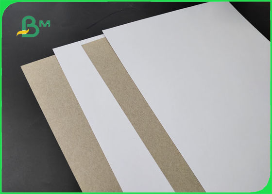 FSC 250/300 / 400gsm C1S ग्रे बैक ग्लॉसी साइड विथ वाइट 1mm 2mm 3mm