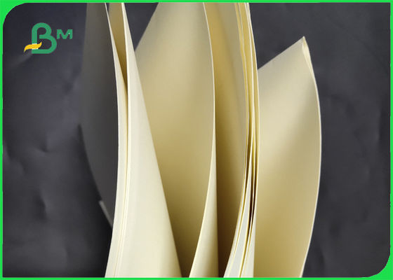 70GSM 80GSM येलो वुडफ्री पेपर / बॉन्ड पेपर 100% वर्जिन पल्प FSC प्रमाणित