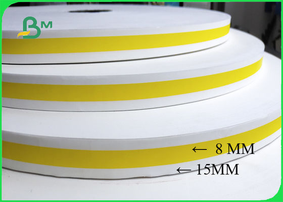 100% फूड ग्रेड पिंक स्ट्रॉ पेपर रोल्स 60GSM एफएससी हानिरहित और नशीली के साथ