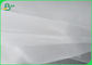 ग्लॉसी 60gsm हैमबर्गर रैपिंग पेपर ग्रीस प्रूफ व्हाइट क्राफ्ट पेपर रोल