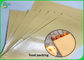 मजबूत नमी सबूत खाद्य पैक पाली प्लास्टिक लेपित कागज अलग मोटाई के साथ