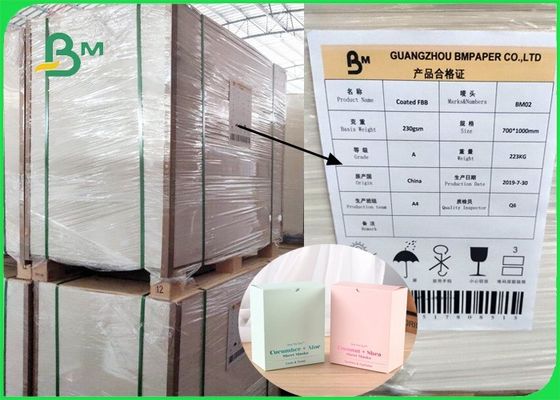 270gr 280gr 300gr FSC श्वेतता 95% पुस्तक कवर के लिए ग्लॉसी GC1 पेपरबोर्ड