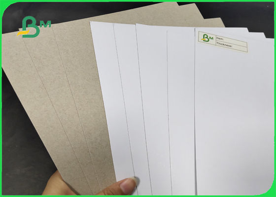 200 / 230gr C1S ग्रे बैक ग्रेड एए चौड़ाई 1250 मिमी के साथ एसजीएस और एफएससी प्रमाणित