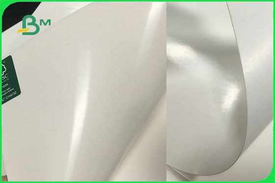 एफएससी एफडीए व्हाइट फूड सेफ एफबीबी बोर्ड 15 जी पीई कोटेड पेपर फॉर कप मेकिंग कस्टम