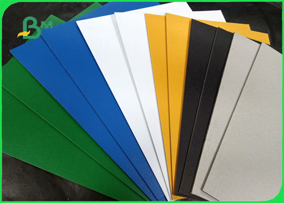 2.0mm FSC उपहार बॉक्स के लिए लुगदी चमकदार वार्निश रंगीन पेपरबोर्ड को रीसायकल करें