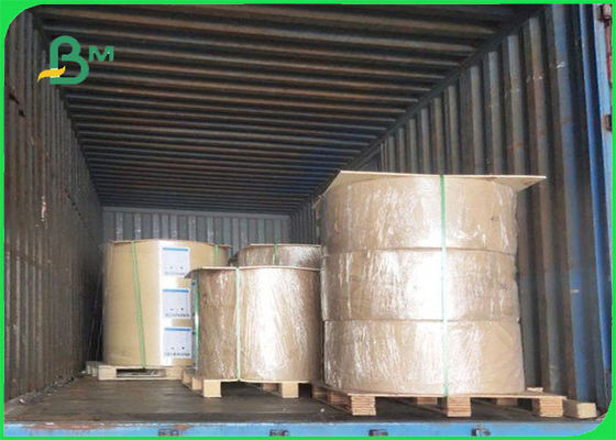 FSC प्रमाणित फ्लिप साइड क्राफ्ट पेपर शीट्स वन साइड व्हाइट 32 × 40 '' में