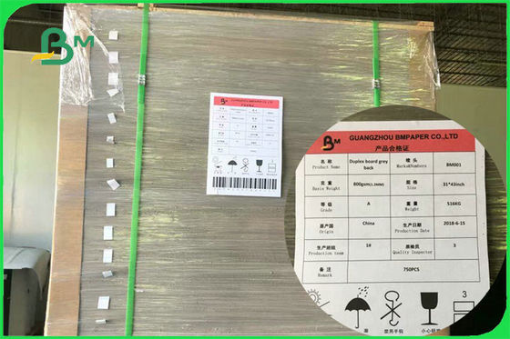 क्रिसमस उपहार बक्से के लिए FSC रंगीन चमकदार वार्निश कठोर पेपरबोर्ड 2.0 मिमी