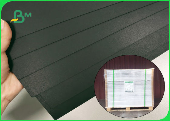 वर्जिन वुड पल्प FSC 300g 400g ब्लैक बोर्ड 31 '' * 43 '' क्लोथिंग टैग के लिए