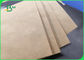 शॉपिंग बैग फाड़ प्रतिरोधी 70 सेमी 100 सेमी रोल के लिए 90 ग्राम ब्राउन क्राफ्ट पेपर