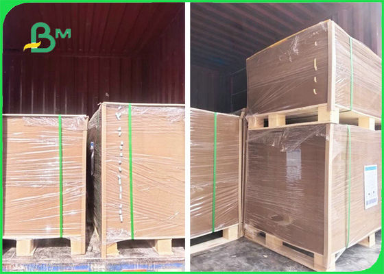 125gsm - 400gsm FSC प्रमाणित बैग के लिए ब्राउन ब्राउन क्राफ्ट लाइनर पेपर