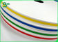 वाटरप्रोफ रंग का क्राफ्ट पेपर रोल 13.5 मिमी 14 मिमी 15 मिमी 28GSM - 120GSM