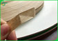 वर्जिन प्योर व्हाइट क्राफ्ट पेपर 120grs 60grs खाद्य ग्रेड पुआल के लिए ठोस रंग के पेपर रोल