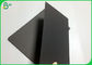 उपहार बॉक्स बनाने के लिए अनुकूलित 80gsm से 500gsm काला कार्डबोर्ड आकार