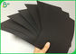 शीतल कवर बुक एंड शीट बनाने के लिए शुद्ध लकड़ी की लुगदी गहरे काले रंग का कागज