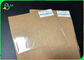 एफडीए प्रमाण पत्र के साथ ए 4 ए 5 आकार के खाद्य पैकेजिंग ब्राउन अनकोटेड क्राफ्ट पेपर शीट्स