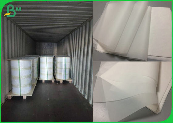 अच्छा स्याही अवशोषण ट्रेसिंग पेपर रील 50gr 55gr FSC प्रमाणन के साथ समर्थित है