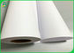 व्हाइट प्लॉटर पेपर रोल 620mm x 50m 80gsm 2 इंच कोर यूनिवर्सल