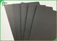 बैग बनाने के लिए काले रंग का कार्डस्टॉक मोटा कागज 80g 120g