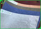 टोटेबैग के लिए विभिन्न रंग 0.3 मिमी 0.55 मिमी मोटी रीसाइक्टेबल वॉशबल क्राफ्ट पेपर: