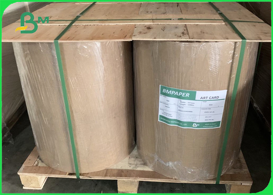 270gsm क्ले कोटेड क्राफ्ट बैक (CCK) 900mm रोल टियर रेसिस्टेंस: