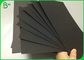 हाई-एंड गिफ्ट बॉक्स बनाने के लिए ब्लैक क्राफ्ट पेपर के 350 जीएसएम प्राकृतिक लकड़ी का गूदा
