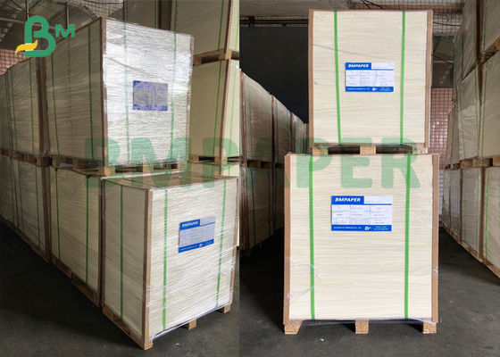 पेय कप कोस्टर के लिए 0.7 मिमी व्हाइट ब्लीचड बोर्ड 450 एक्स 720 मिमी शीट