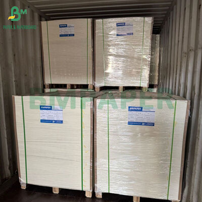 तेजी से अवशोषित पानी 390 ग्राम सफेद कोस्टर बोर्ड के लिए बीयर मैट 455 x 650 मिमी