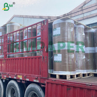 ECR / RECEIPT कागज आधार थर्मल पेपर मूल रोल कोटिंग के साथ