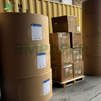 उच्च सफ़ेदता गीली शक्ति लेबल शराब / डिब्बे के लिए धातुकृत कागज लेबल