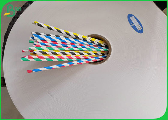 60 जी 80g120g पर्यावरणीय रूप से सुरक्षित और गिरावट योग्य इंक प्रिंट करने योग्य स्ट्रॉ पेपर