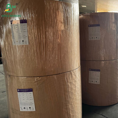 पैकेजिंग जूते और वस्त्रों के लिए 40GSM सफेद अनकोटेड पेपर रील्स 840MM