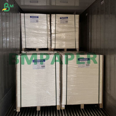 Uncoated Absorbent Pulpboard For Coasters Clean Cream White Shade